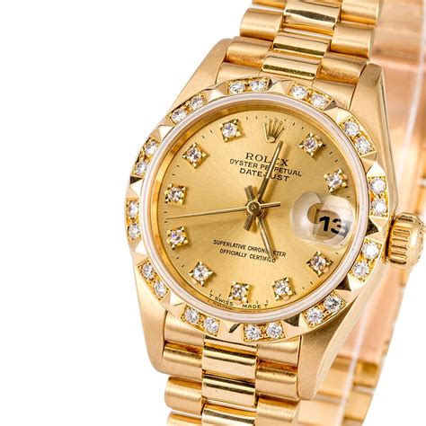 used rolex ladies president